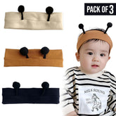 Baby Headband for Baby Hair Accessories for infant (Pack of 3)
